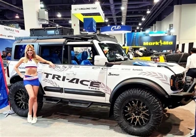 2023 SEMA Show|TRI-ACE-däck lyser starkt